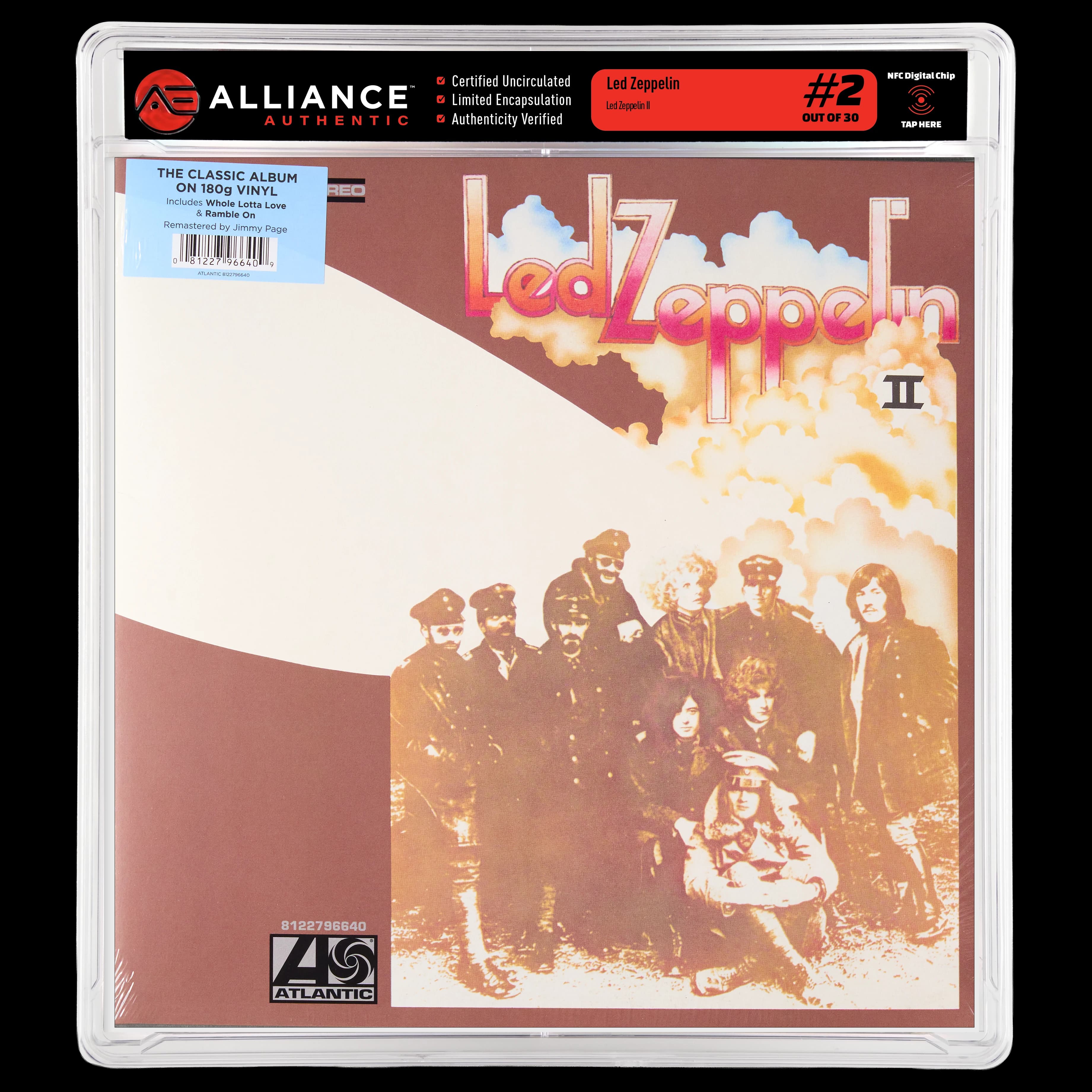 Front image of "Led Zeppelin II" #2
