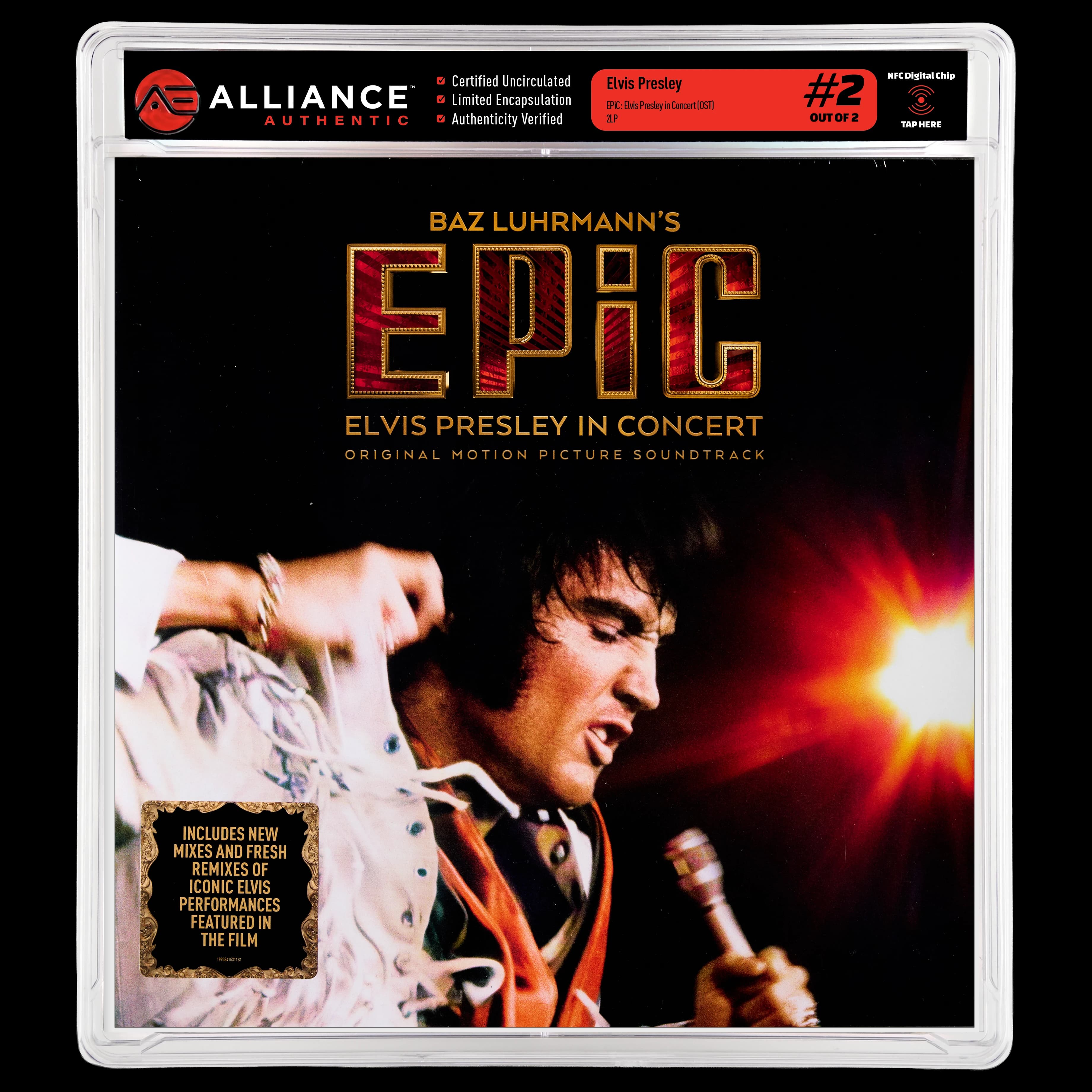Front image of "EPiC: Elvis Presley in Concert (OST)" #2