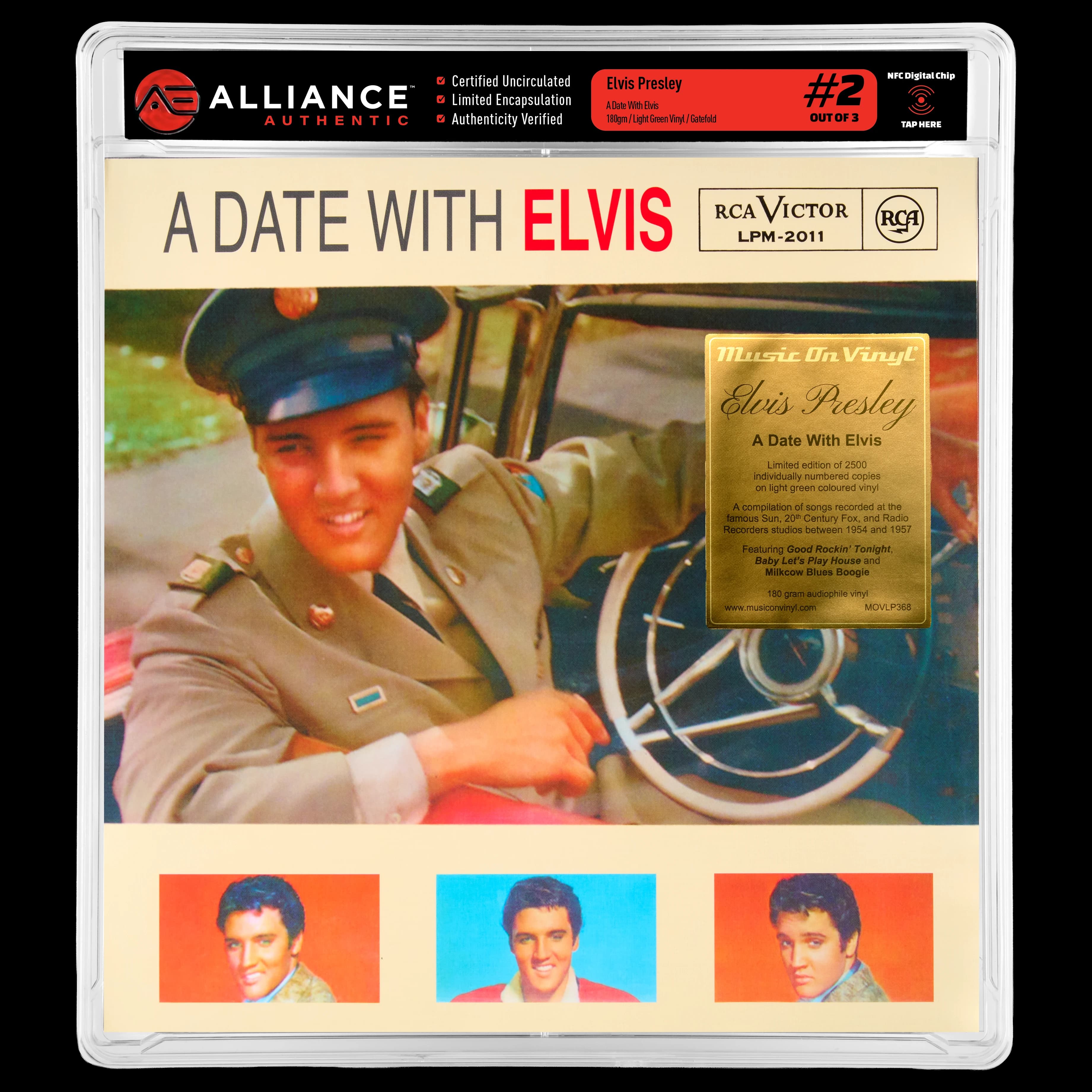 Front image of "A Date With Elvis" #2