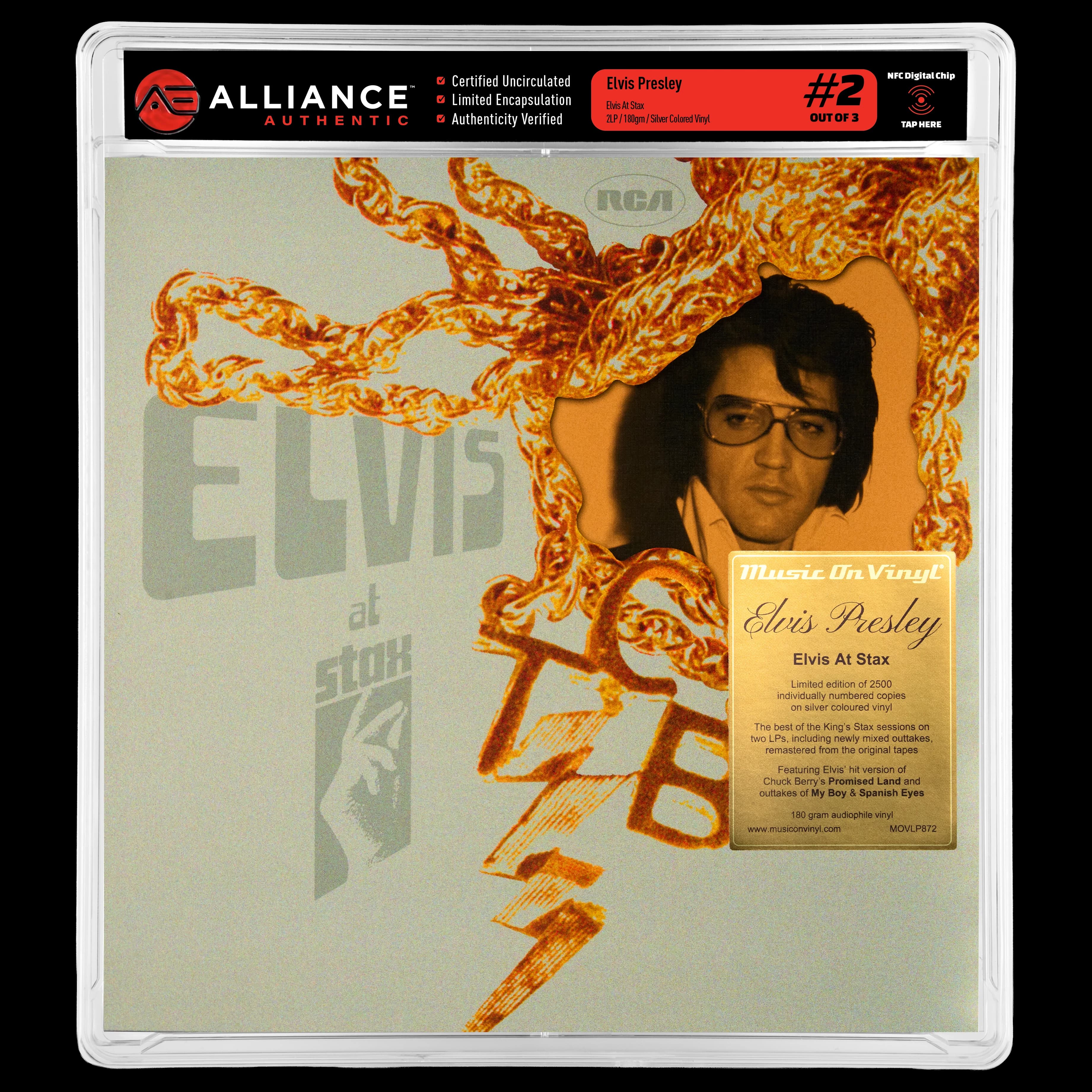 Front image of "Elvis At Stax" #2