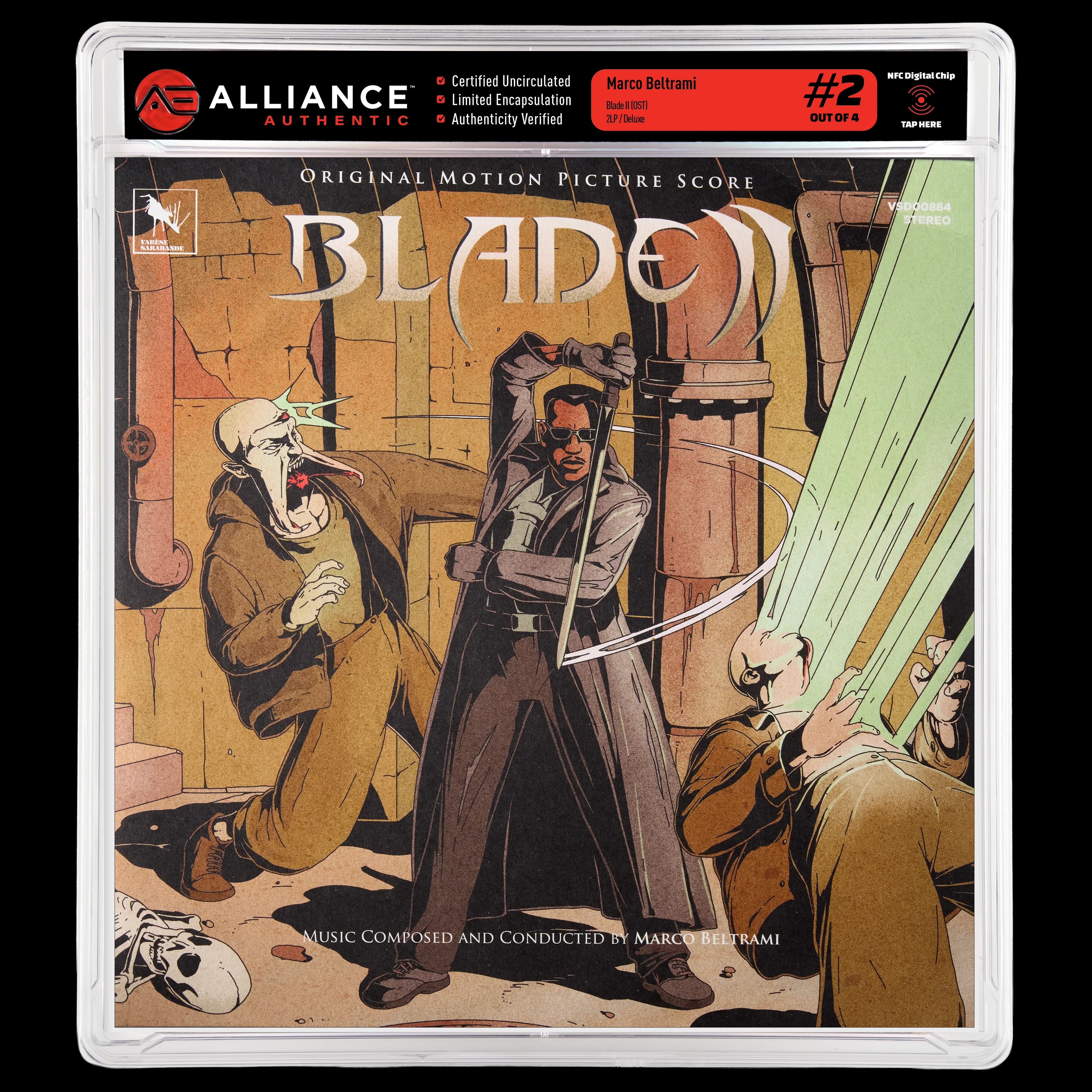Front image of "Blade II (OST)" #2